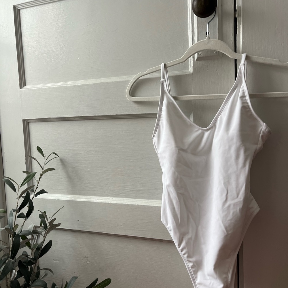 Target Women's White One Piece Swimsuit